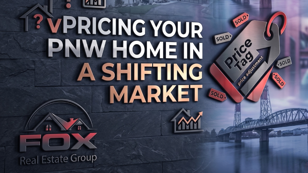 Pricing Your PNW Home in a Shifting Market header image.