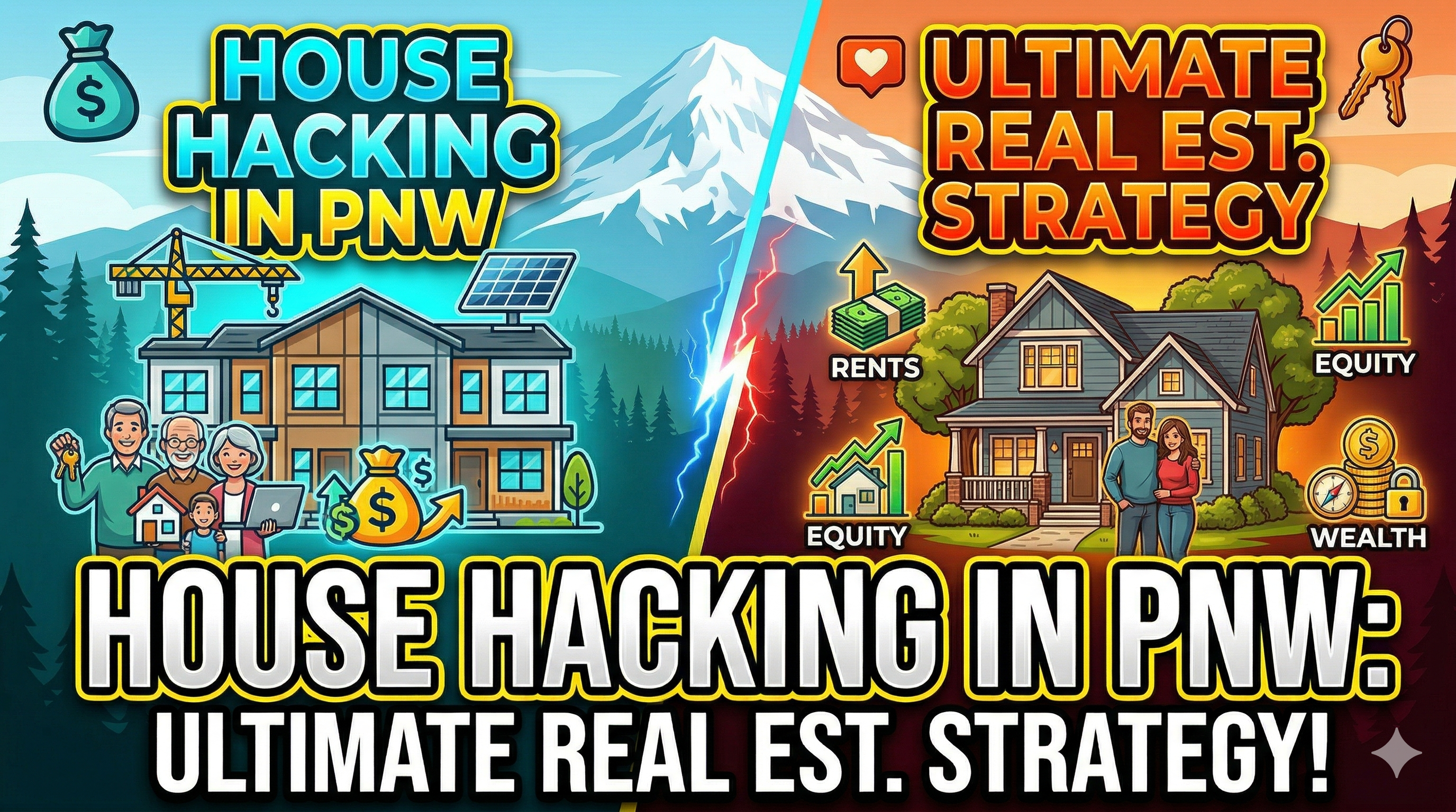 House Hacking in the Pacific Northwest: The Ultimate Real Estate Strategy header image.