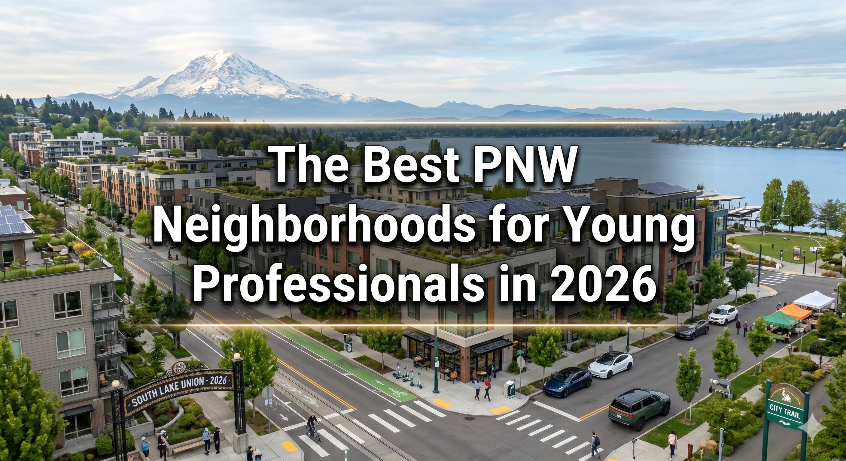 The Best PNW Neighborhoods for Young Professionals in 2026 header image.