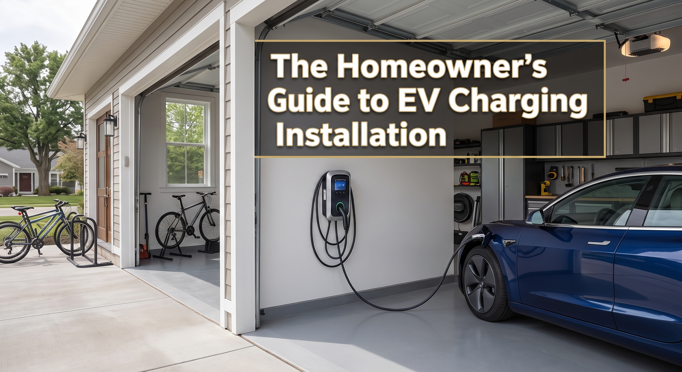 The Homeowner's Guide to EV Charging Installation header image.