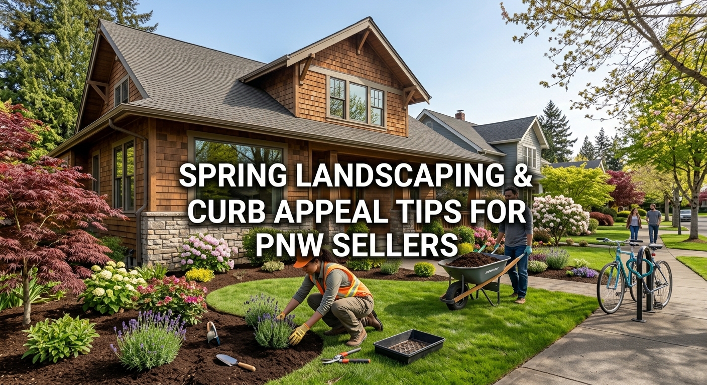 How to Prepare Your Lawn and Landscaping for a Spring Home Sale header image.