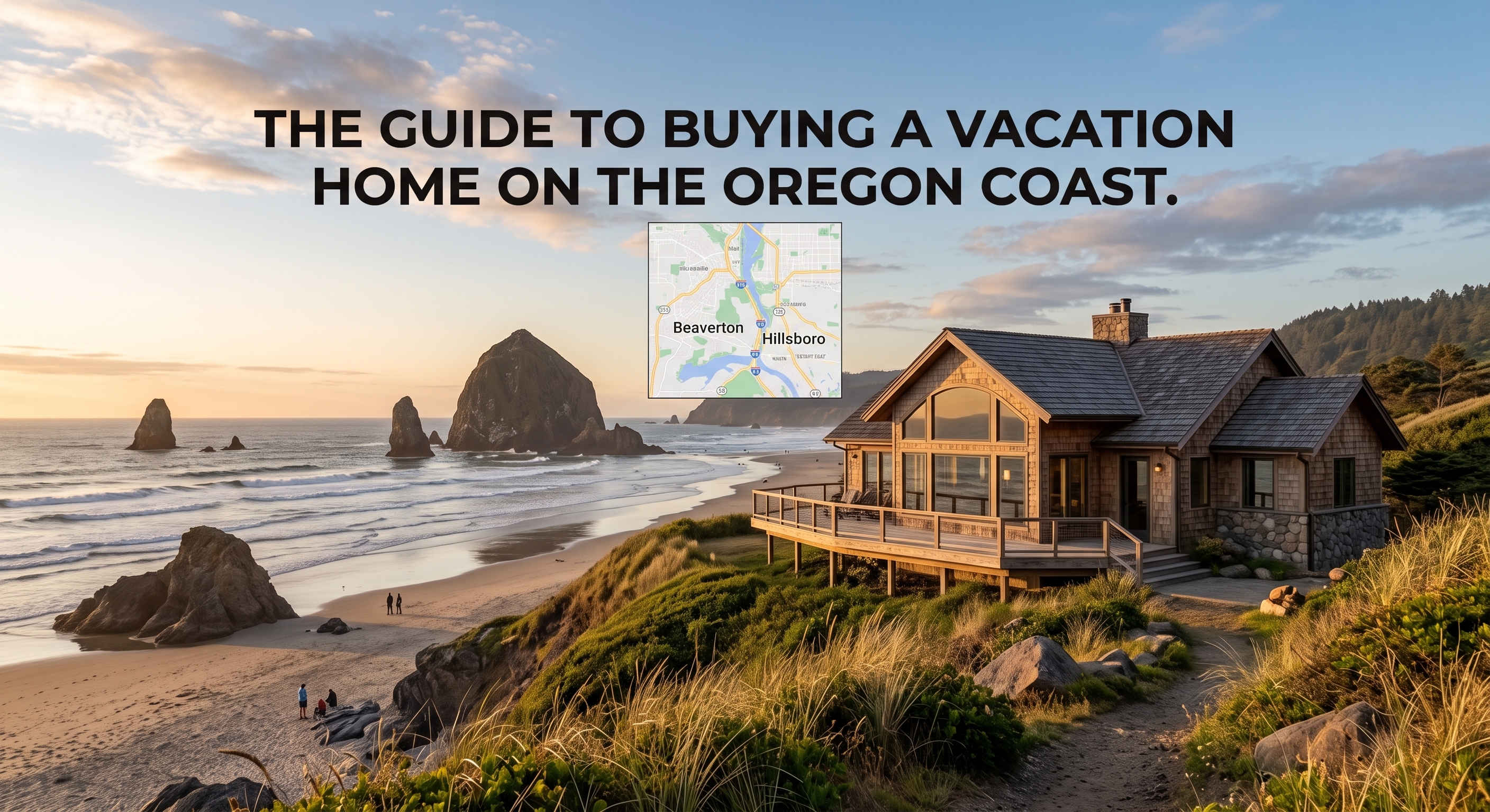 Buying a Vacation Home on the Oregon Coast | Real Estate header image.
