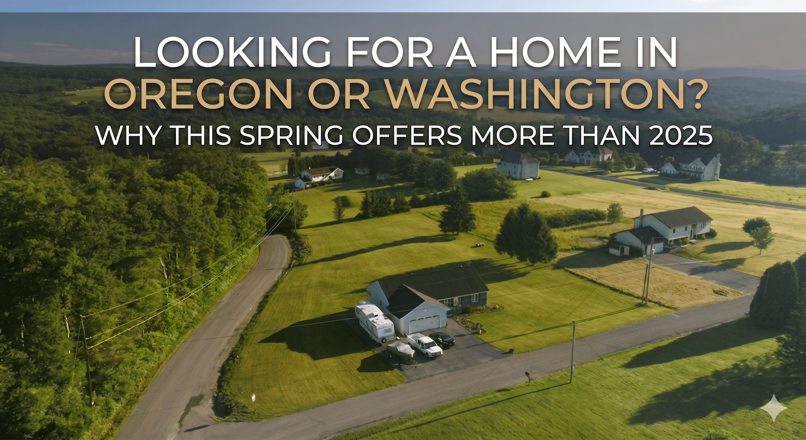 Buying a Home in Oregon or Washington? Spring 2026 Inventory Update header image.