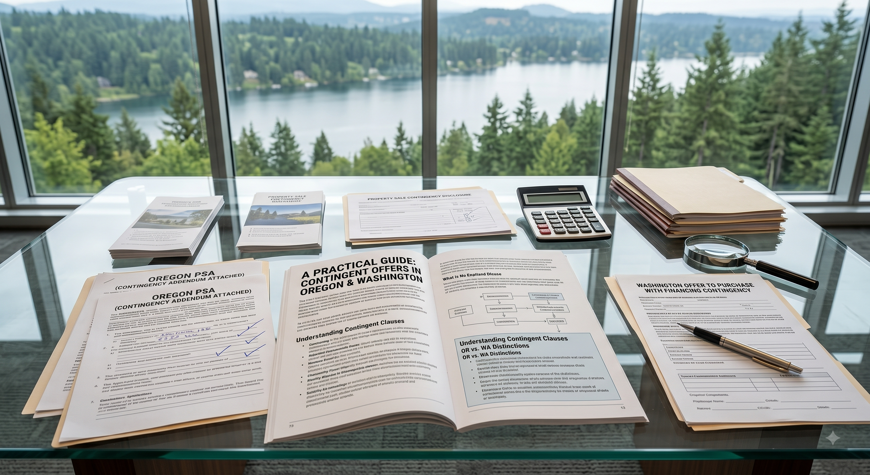 How to Use Contingent Offers in Oregon & Washington header image.