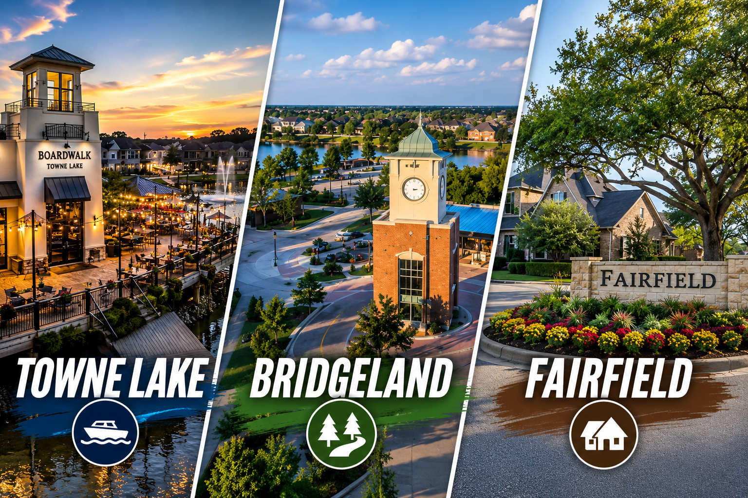 Living in Cypress, TX: A Local Tour of Towne Lake, Bridgeland & Fairfield header image.