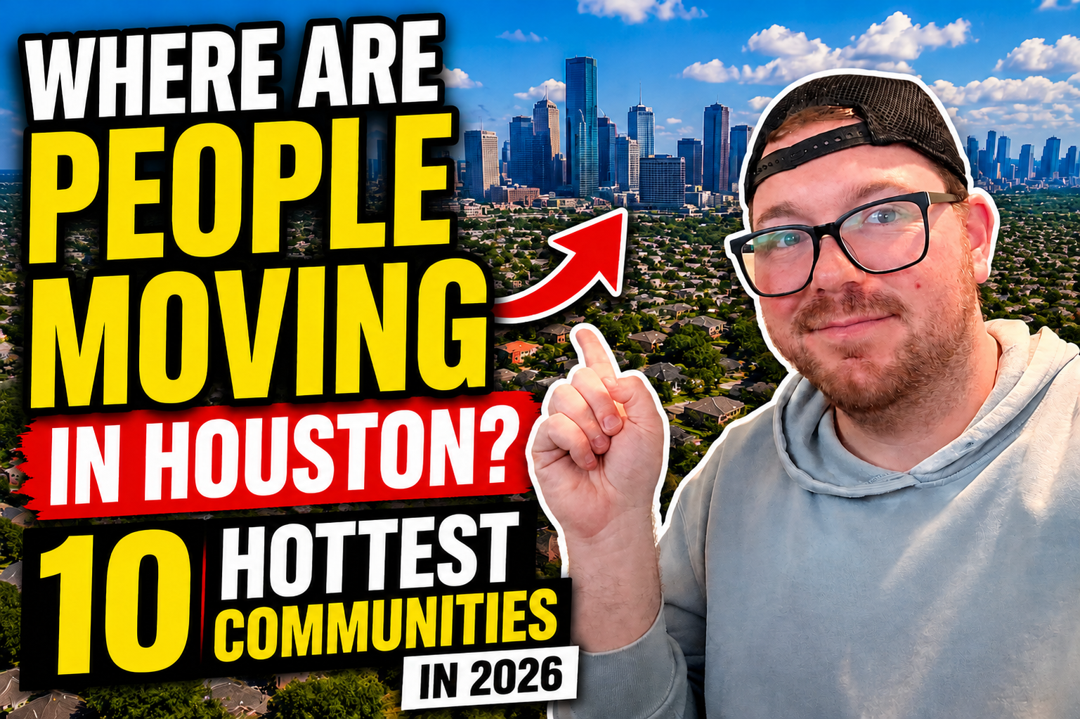 Where Are People Moving Around Houston? The Fastest-Growing Areas to Watch header image.