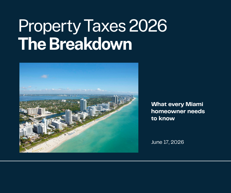 Florida Property Tax Amendment 2026: What Miami Homeowners Must Know | Thomas Bichi header image.