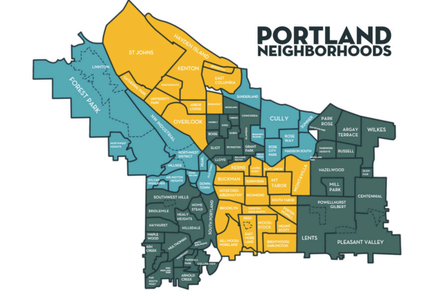 Best Portland Neighborhoods for First-Time Homebuyers header image.