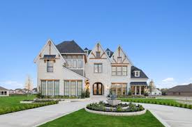 Luxury Grand Home with blue sky
