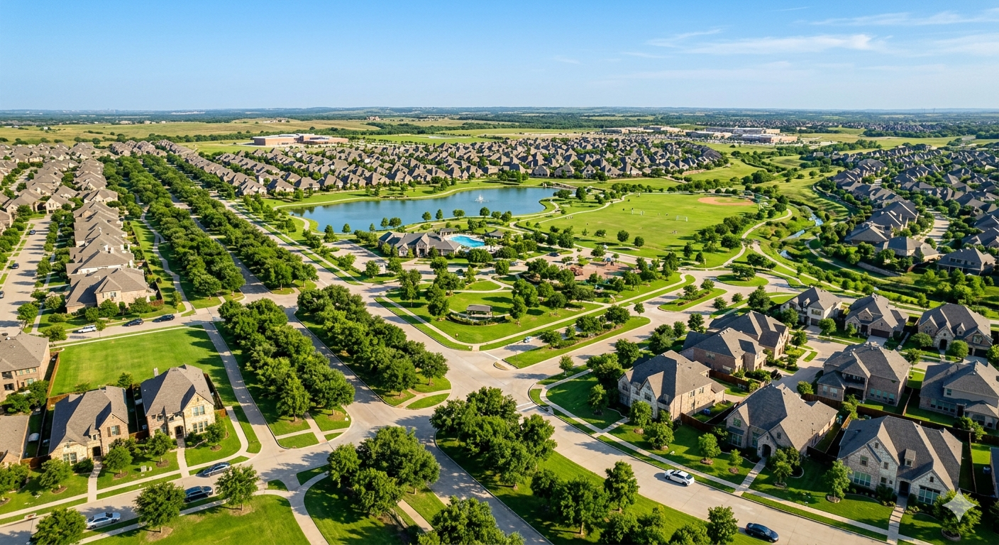 North Texas master-planned community neighborhood in Collin County DFW — ideal for families relocating to Dallas Fort Worth