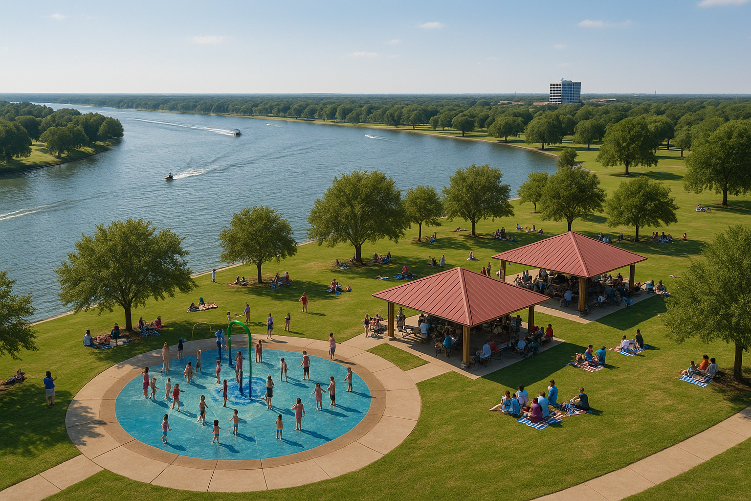 Families Enjoying Summer Activities in North Texas