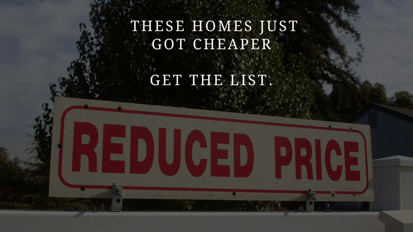 price reduced house