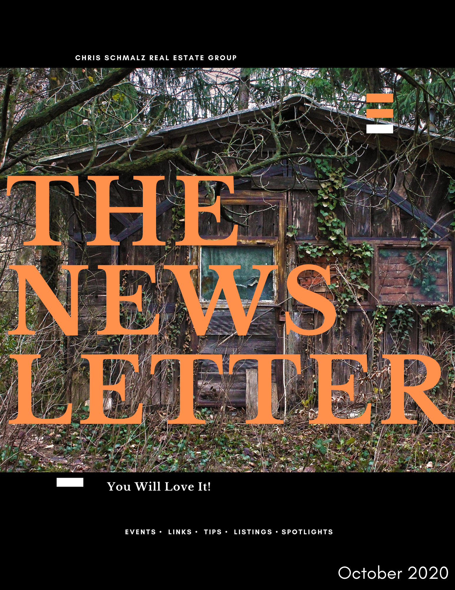 October 2020 Newsletter header image.
