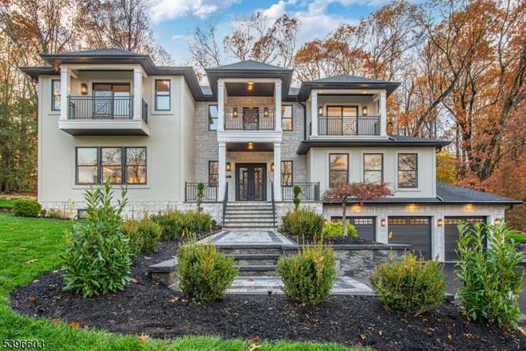 Front exterior style image representing a home at 24 Cliffside Dr in Livingston, New Jersey