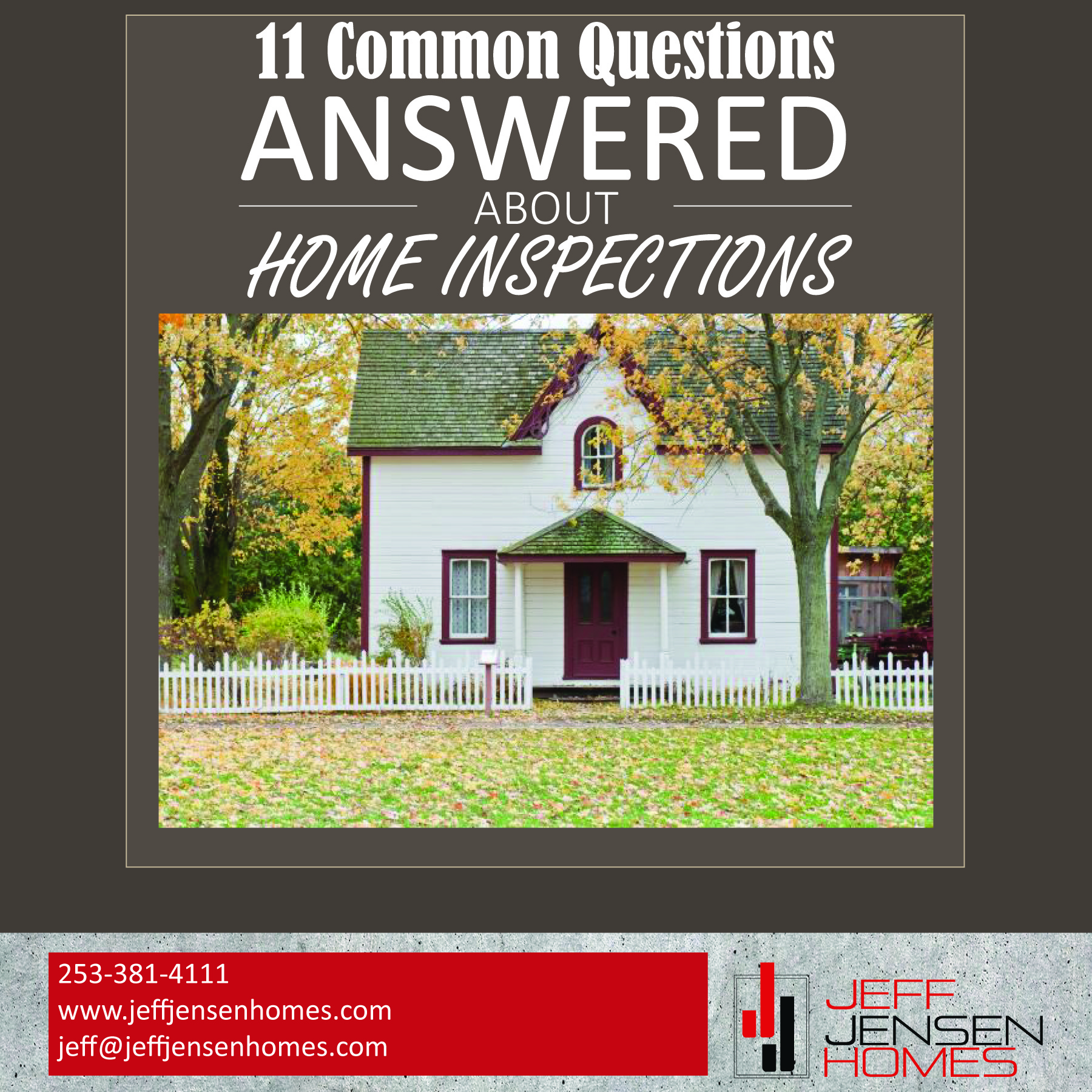 11 Common Questions Answered About Home Inspections header image.