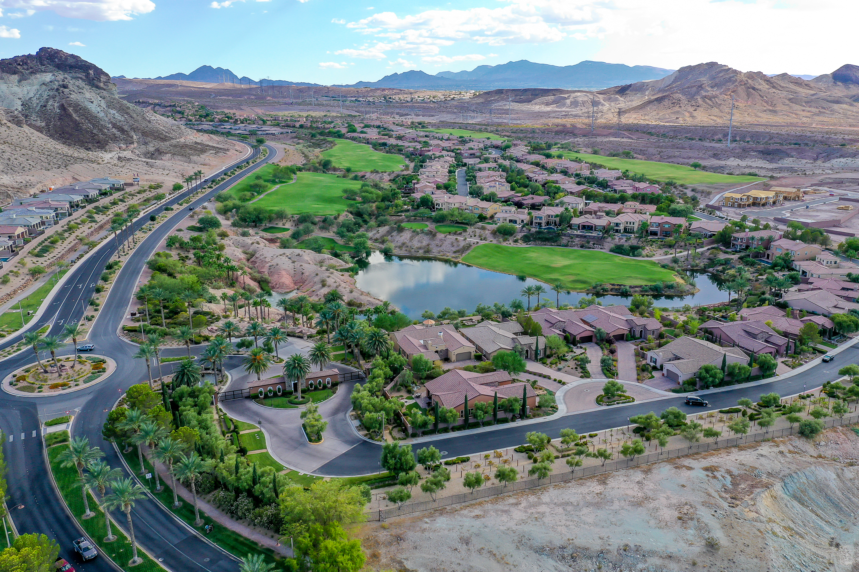 Premier Luxury Communities In Las Vegas header image.