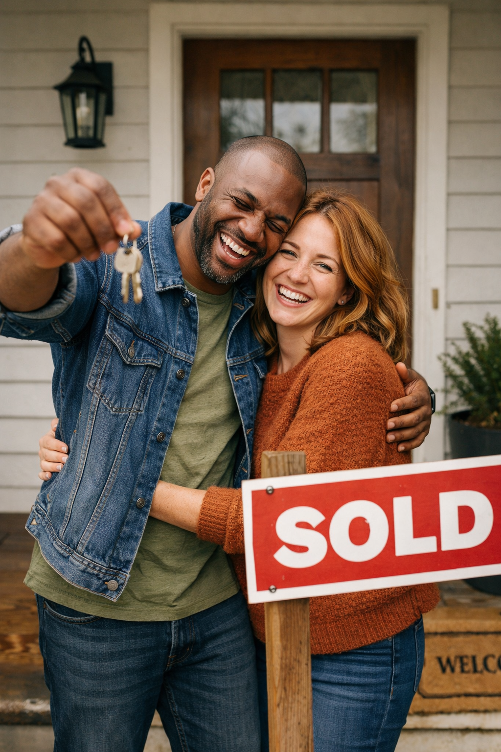 First-time homebuyers in Central Ohio reviewing homeownership benefits with real estate agent 2026