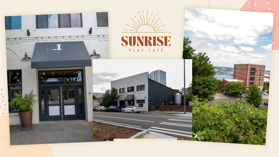 A New Family Favorite is Coming to Tacoma: Sunrise Play Cafe' header image.