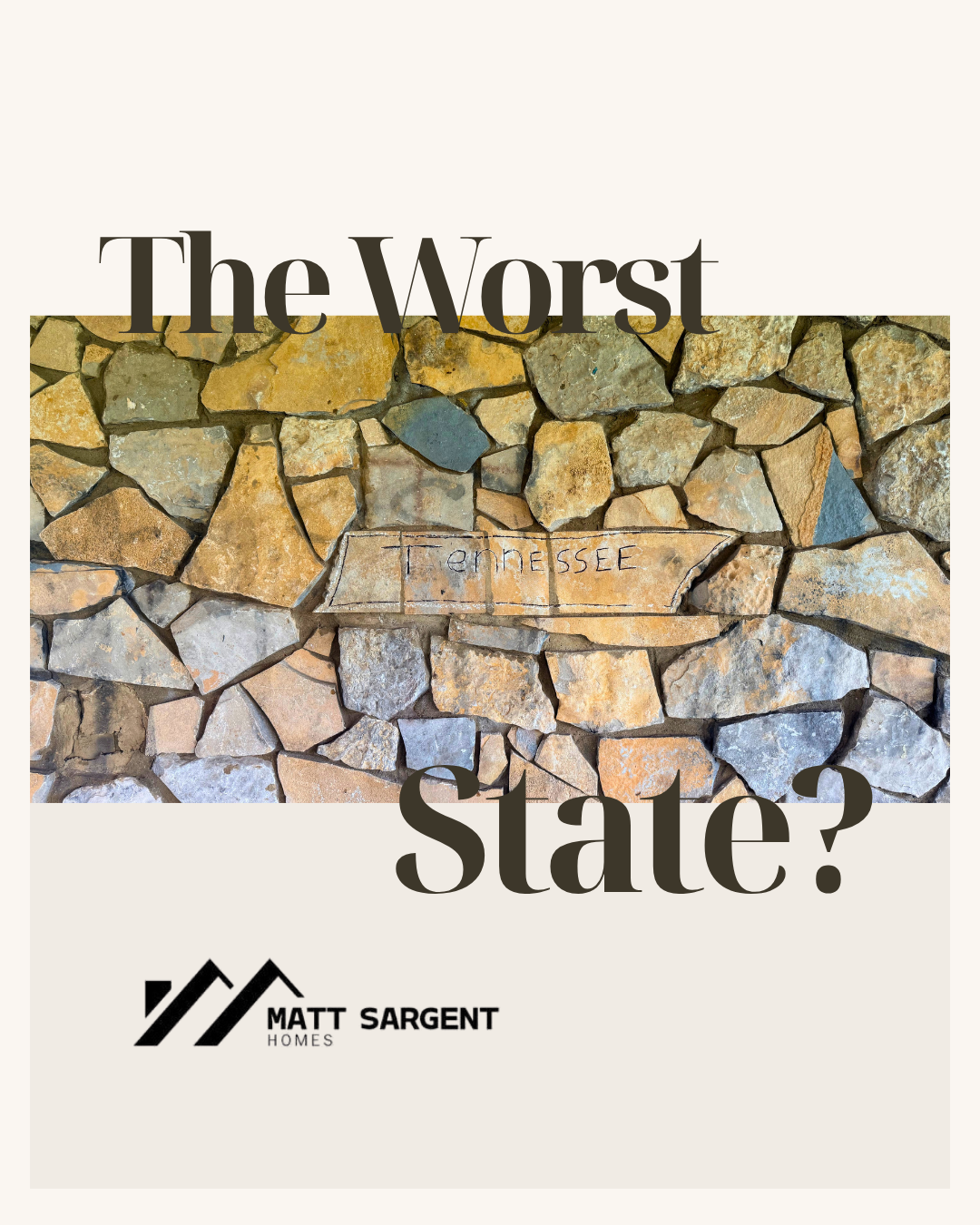 The Worst State in America? Tennessee Must Be Doing Something Wrong header image.