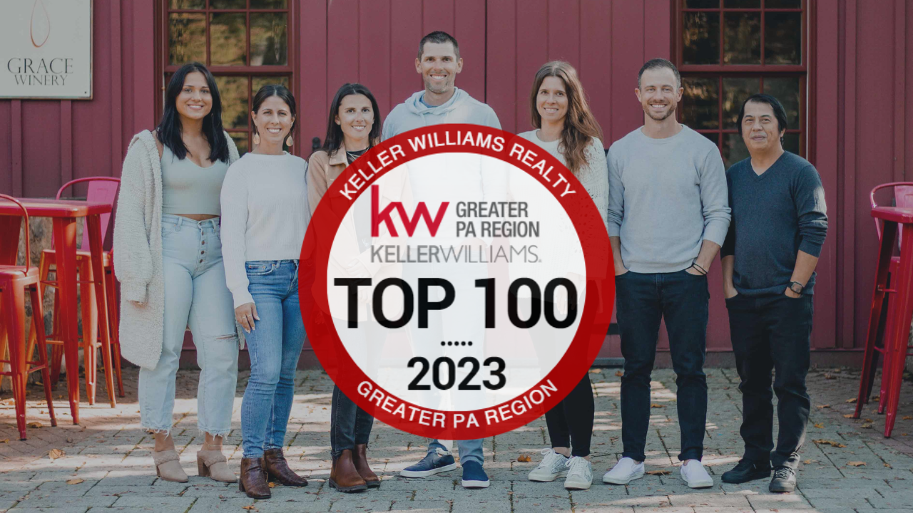 The Best Real Estate Team in the Greater PA Region! header image.