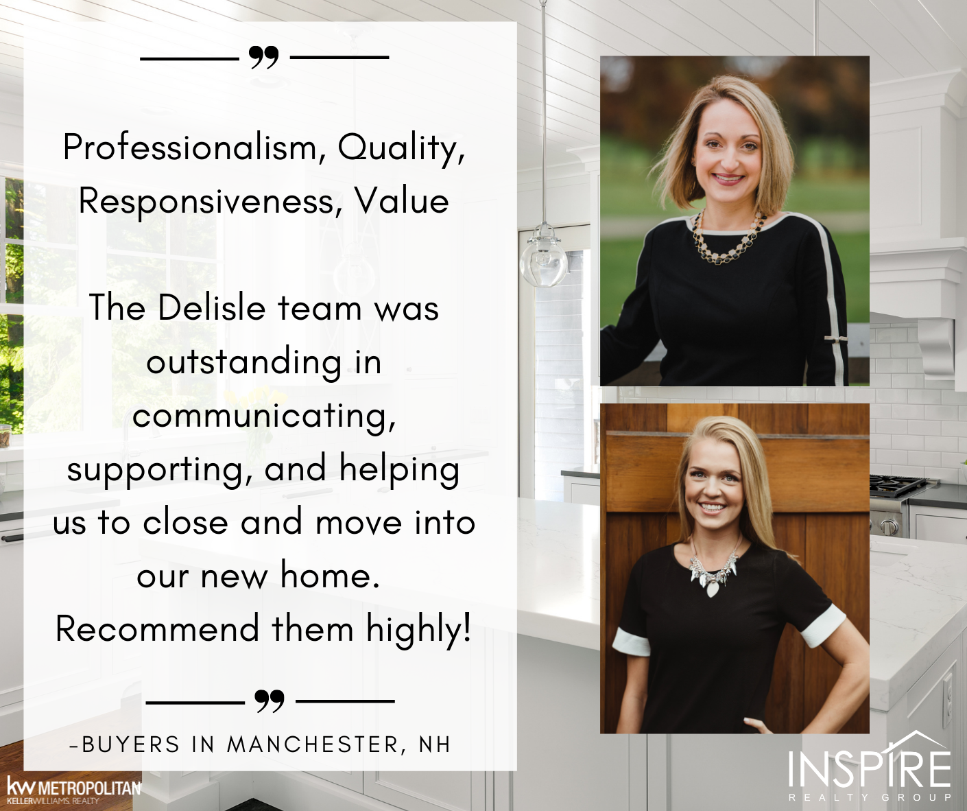 Thank you, Meg & Peter! header image.