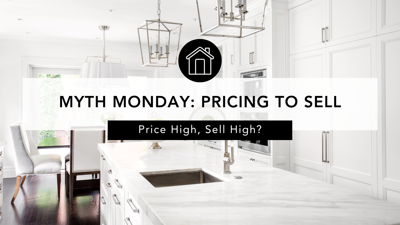 Myth Monday: Pricing to Sell header image.