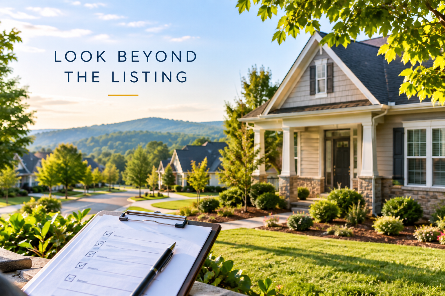 What Triad Homebuyers Should Investigate Before Buying a Home header image.