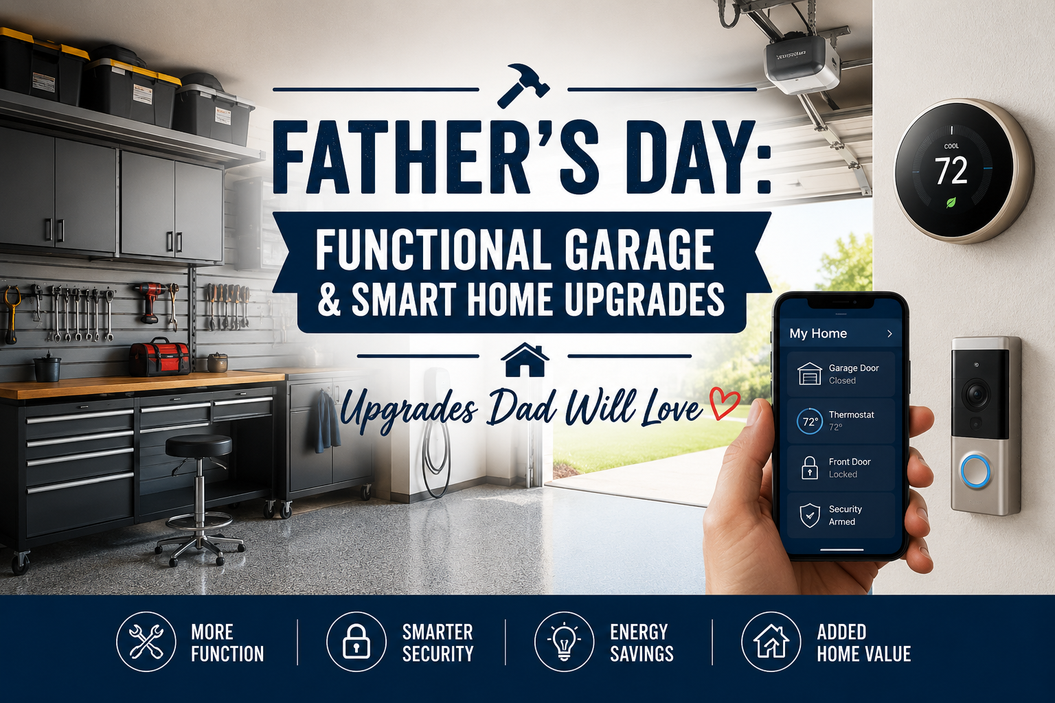 Father's Day Garage & Smart Home Upgrades