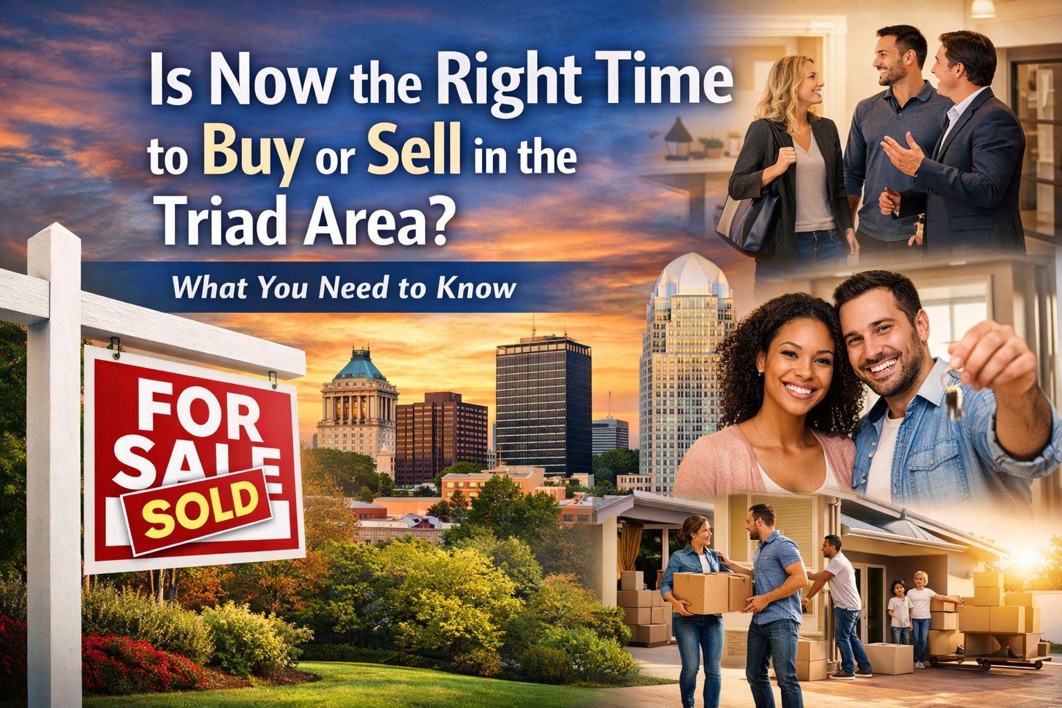 Is Now the Right Time to Buy or Sell in the Triad Area? Here’s What You Need to Know header image.