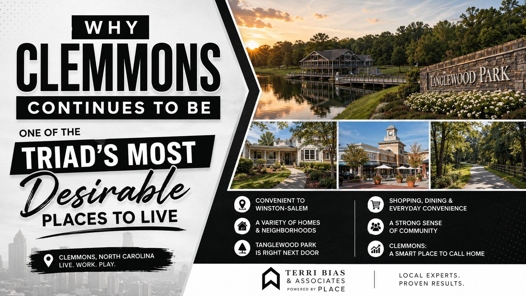 Why Clemmons Continues to Be One of the Triad's Most Desirable Places to Live header image.