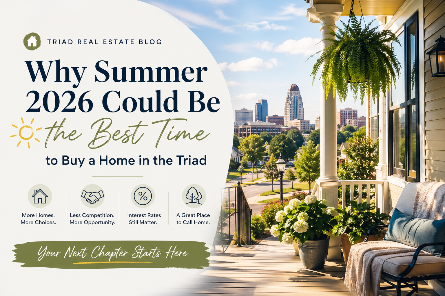 Why Summer 2026 Could Be the Best Time to Buy a Home in the Triad header image.