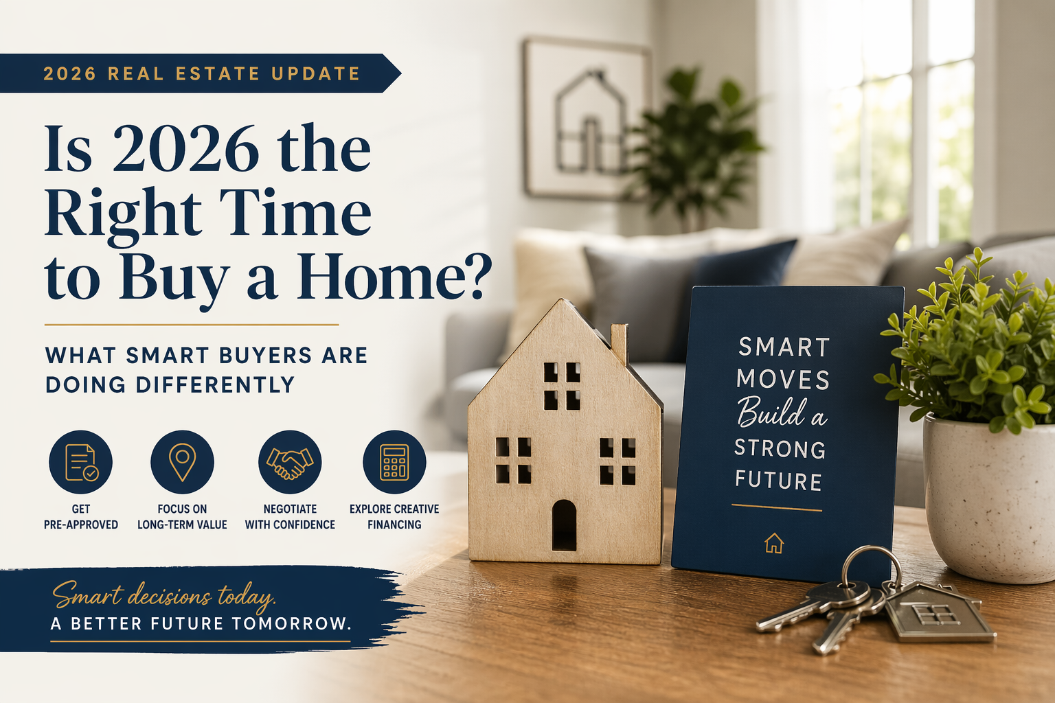 Is 2026 the Right Time to Buy a Home? What Smart Buyers Are Doing Differently header image.