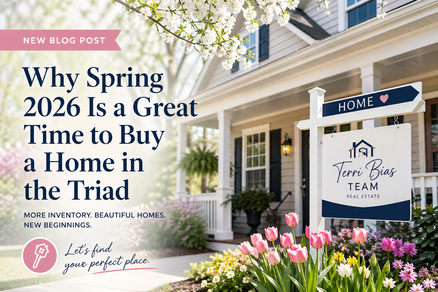 Why Spring 2026 Is a Great Time to Buy a Home in the Triad header image.