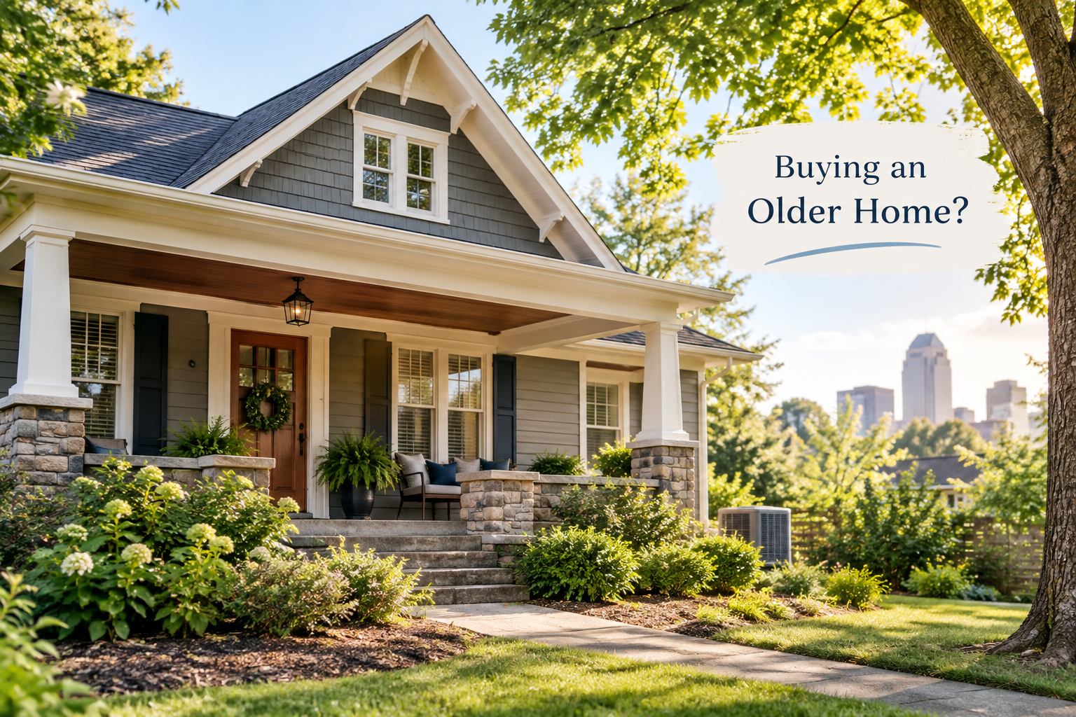 What to Know Before Buying an Older Home in Winston-Salem, NC header image.