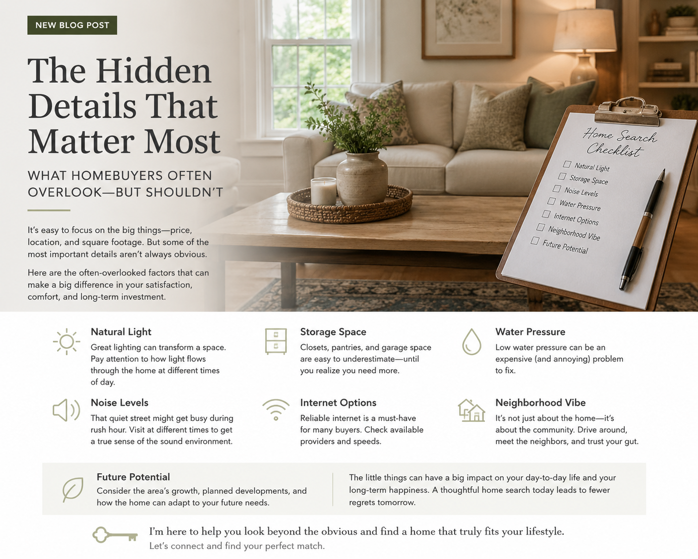 What Homebuyers Often Overlook During a Home Search header image.