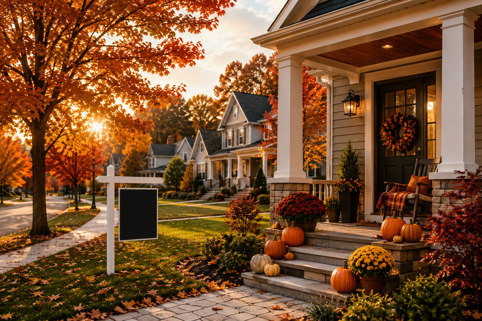Why Fall Is One of the Best Times to Buy a Home in the North Carolina Triad header image.