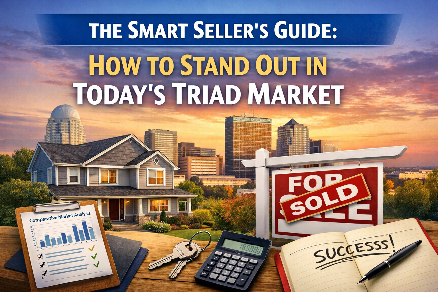 The Smart Seller’s Guide: How to Stand Out in Today’s Triad Real Estate Market header image.