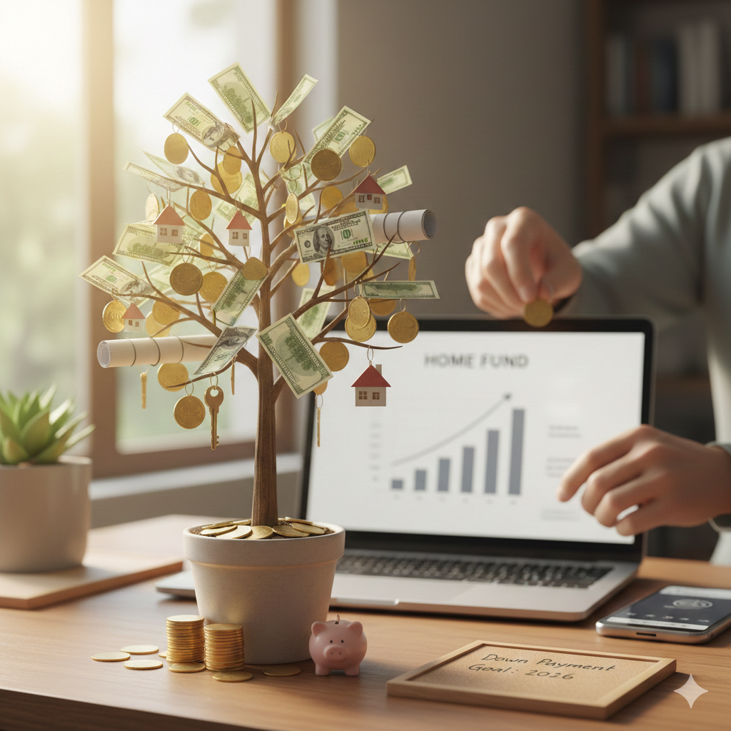 Turning the Key: Your Guide to Saving for a Down Payment in 2026 header image.