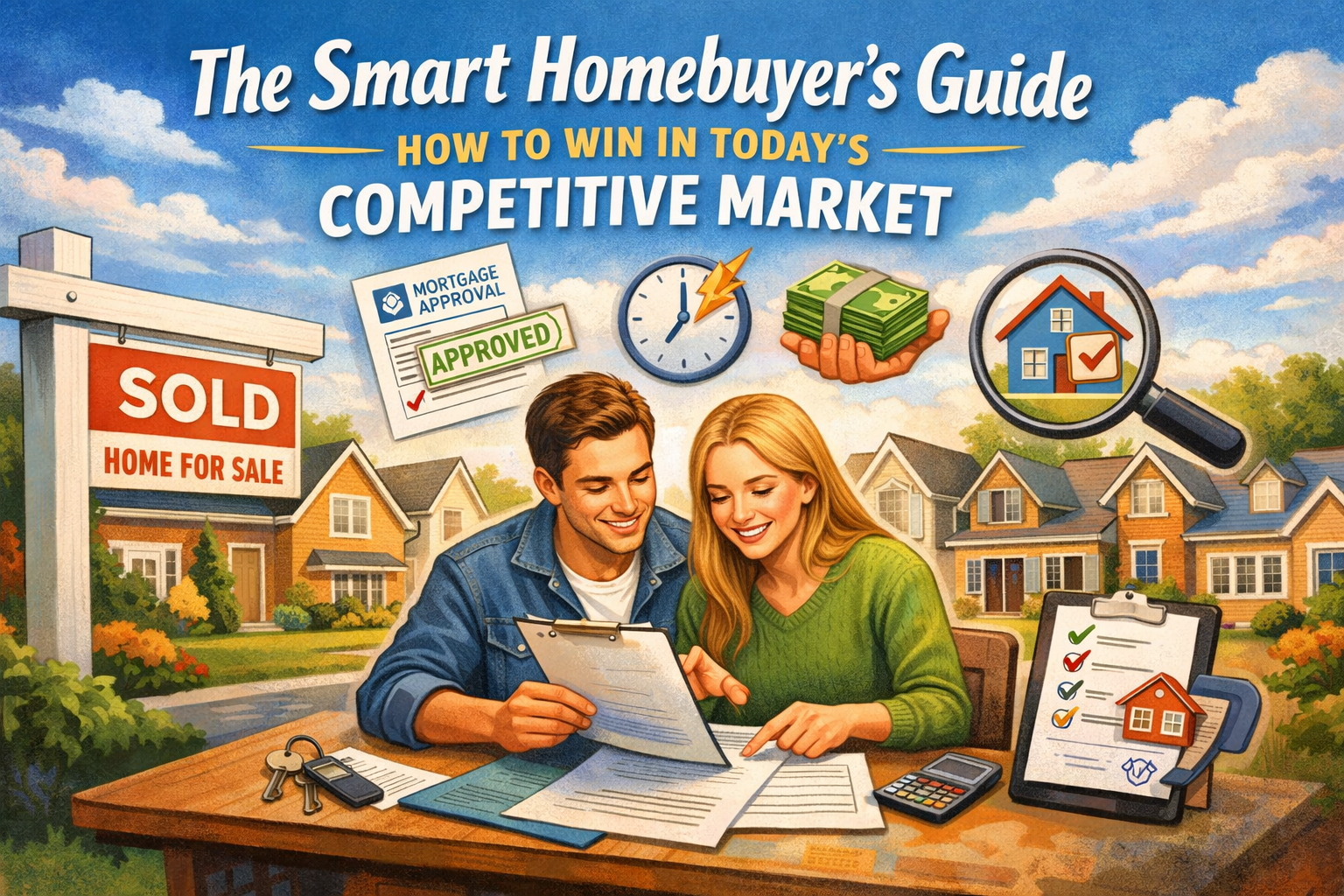 The Smart Homebuyer’s Guide: How to Win in Today’s Competitive Market header image.