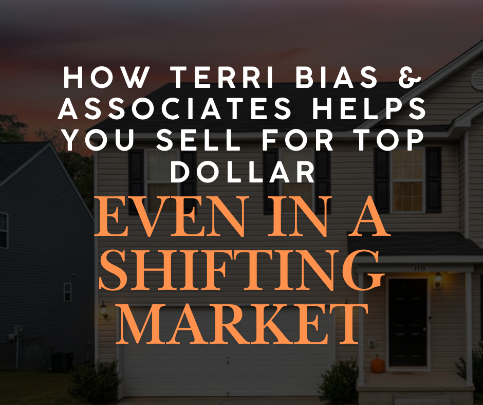 How Terri Bias & Associates Helps You Sell for Top Dollar — Even in a Shifting Market header image.