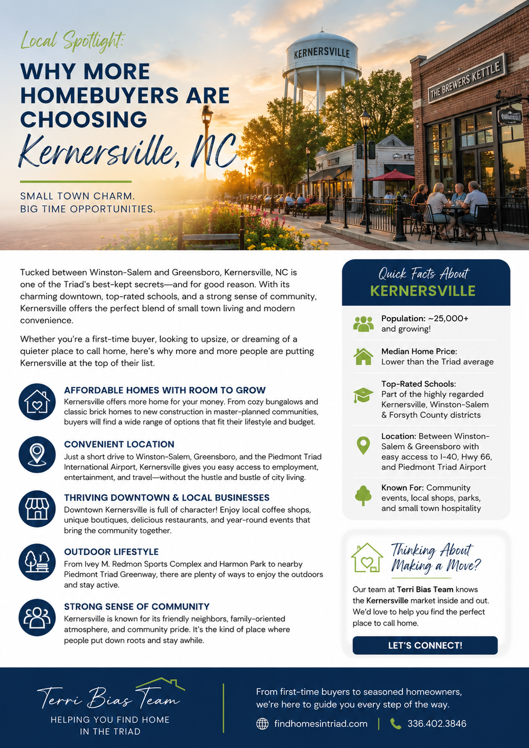 Why More Homebuyers Are Choosing Kernersville, NC header image.