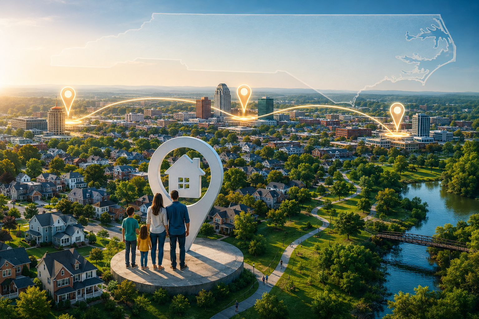 Why More Homebuyers Are Choosing the NC Triad Over Larger Metro Areas header image.