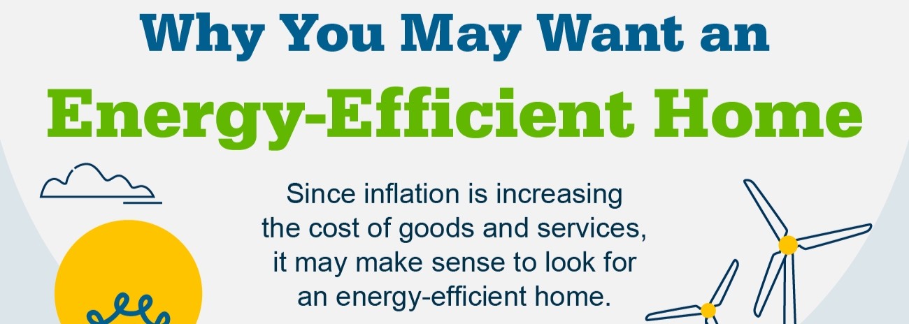 Why You May Want an Energy-Efficient Home [INFOGRAPHIC] header image.