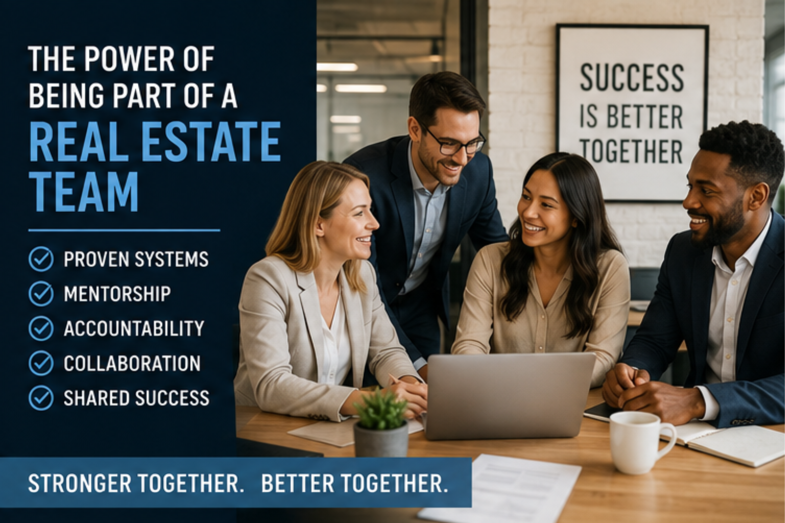 The Power of Being Part of a Real Estate Team header image.