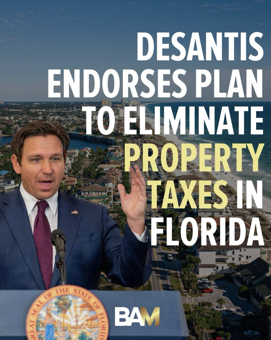 Taxes, property taxes, desantis