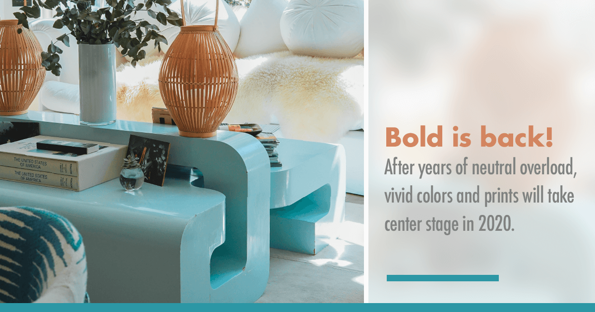 Top 5 Home Design Trends for a New Decade header image.