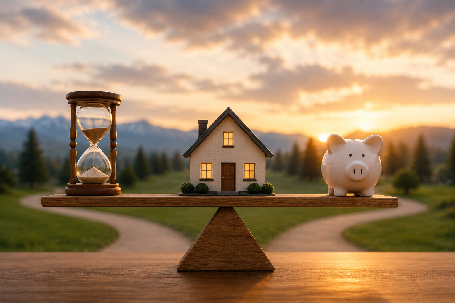Balance of time vs cost when buying a home