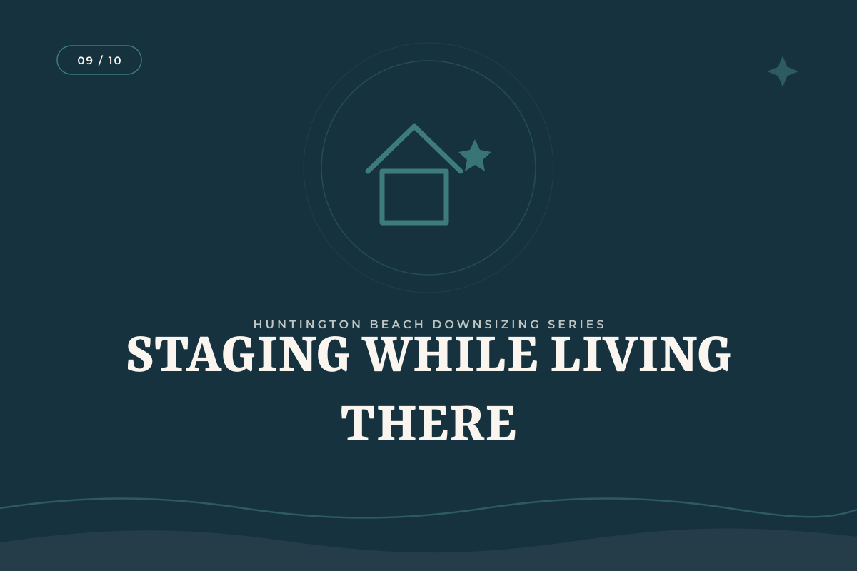 How Do I Stage My Home While I'm Still Living In It? header image.