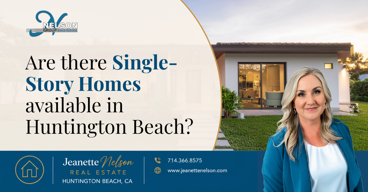 Are There Single-Story Homes Available in Huntington Beach? header image.