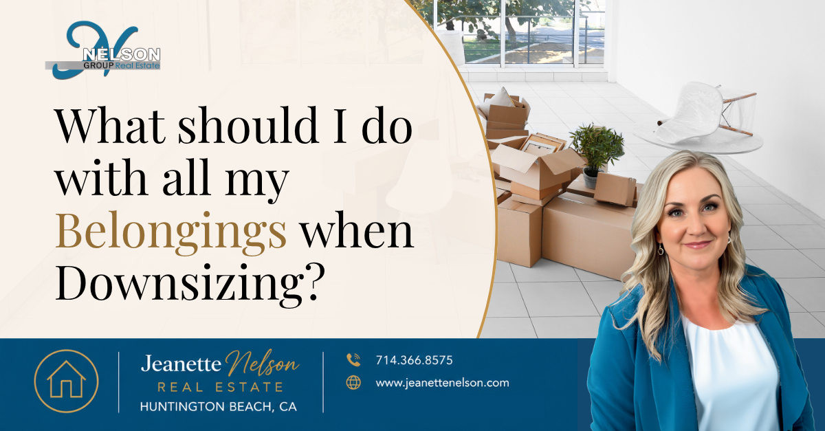 What Should I Do With All My Belongings When Downsizing? header image.